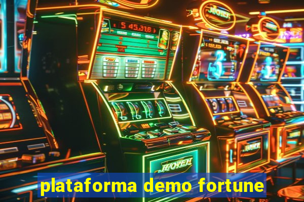 plataforma demo fortune